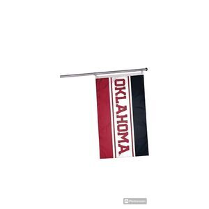 FOCO Oklahoma Sooners NCAA  Double Sided 3' x 5' FLAG -